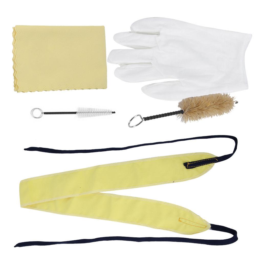 Trumpet Cleaning Brushes Set Musical Instrument Maintenance Care Kit Accessories