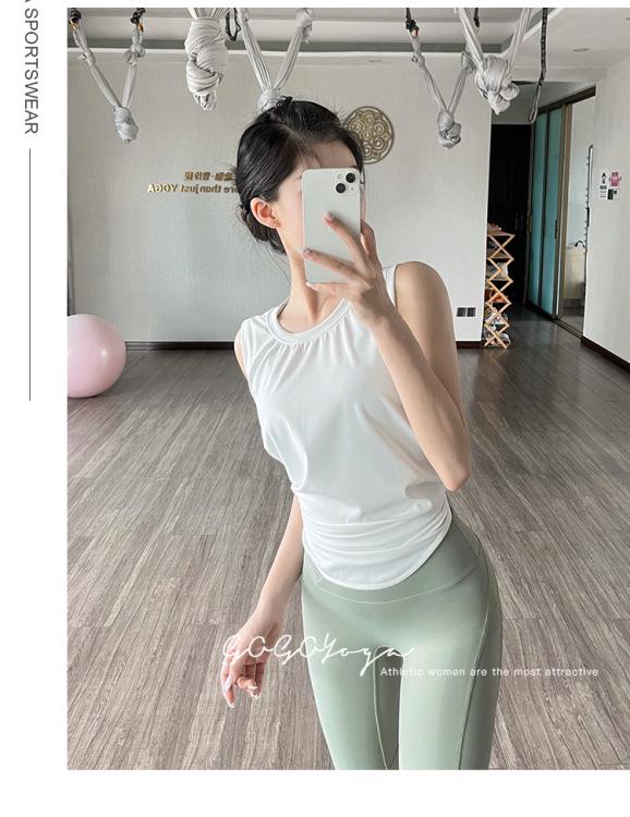 High-Waisted Quick-Drying Yoga Pants - Slimming, Elastic, Hip-Lifting Sportswear for Women