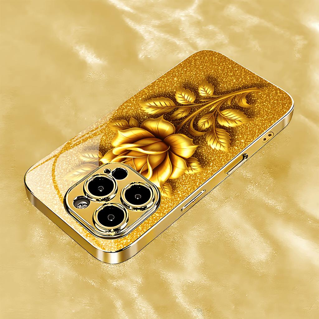 Galvanisiertes Glas-Handyhülle, geeignet für iPhone 17, 16, 15, 14, 13, 12, 11pm Pro Plus und andere Telefonmodelle.