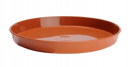 Holzoptik-Ständer für einen Terrakotta-Blumentopf 19 cm