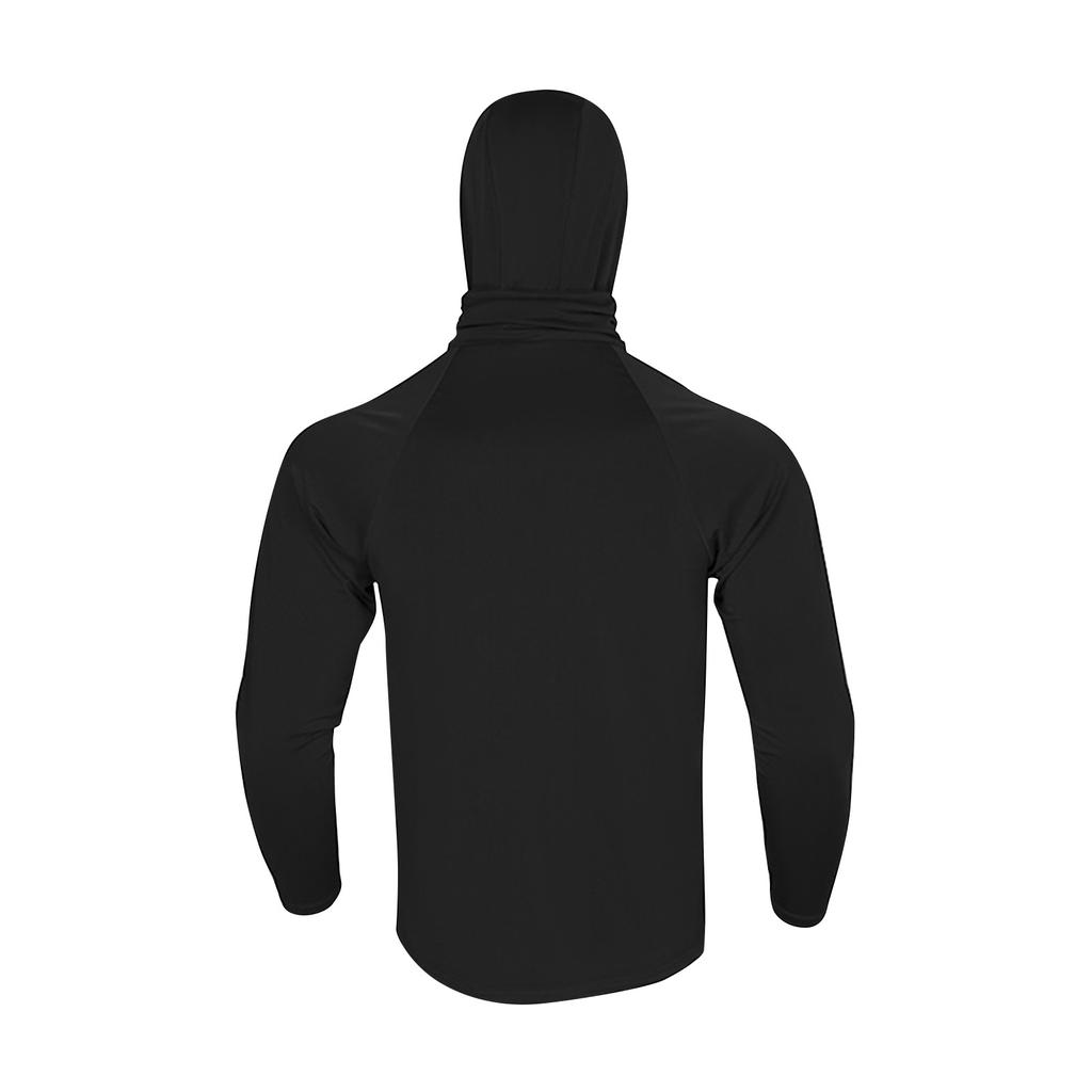 Men's Hooded Long-Sleeved Outdoor Sunprotection Fishing Clothing Beach Shirt Surfing Clothing Upf50+