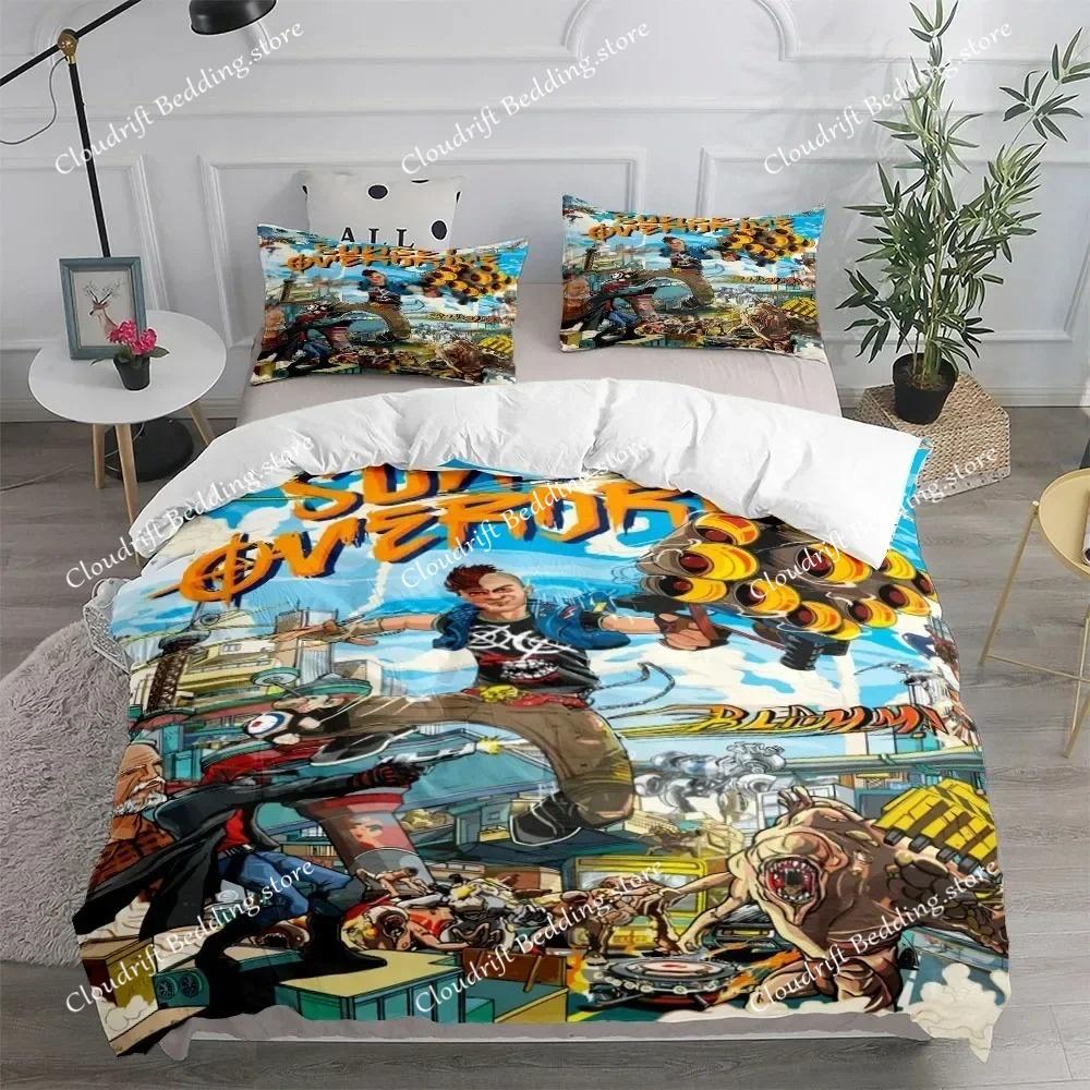3D Print Anime Sword Art Duvet Cover Set UK Single Double King US Twin Full Queen Size Fashion Bedding Set