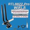 AX1800 WiFi 6 Dual-Band PCIe Desktop Network Card with 5G and Bluetooth 5.2.