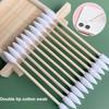 Double Pointed Cotton Swabs 100/300/500Pcs Precision Tip for Pet Ear Eye Cleaning Dual Ended Gentle Care
