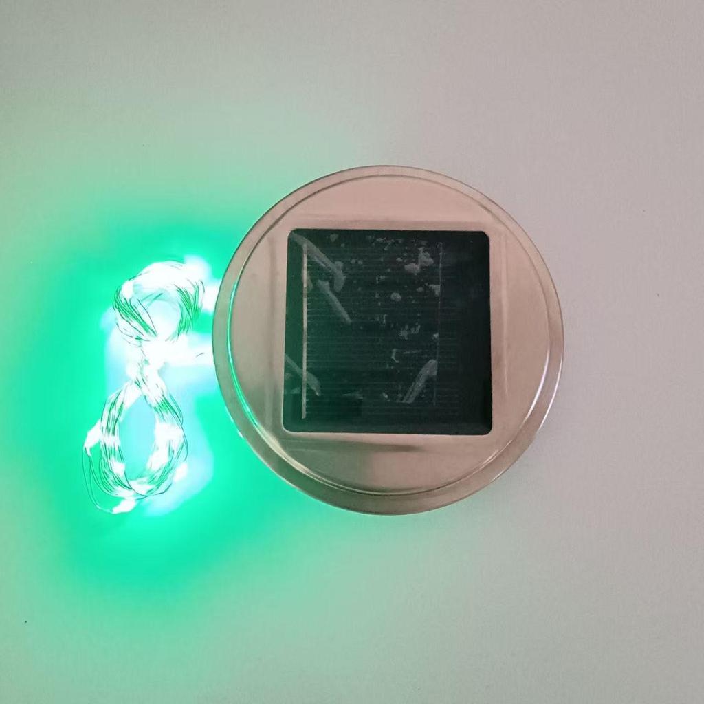 Solar-Kappe mit dekorativer Lichtabdeckung für Kanten von zerbrochenen Flaschen