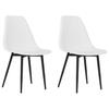 VidaXL 2x Chaises de Salle à Manger Sièges de Cuisine Chaises à Dîner Chaises de Repas Meubles de Cuisine Maison Intérieur 338042