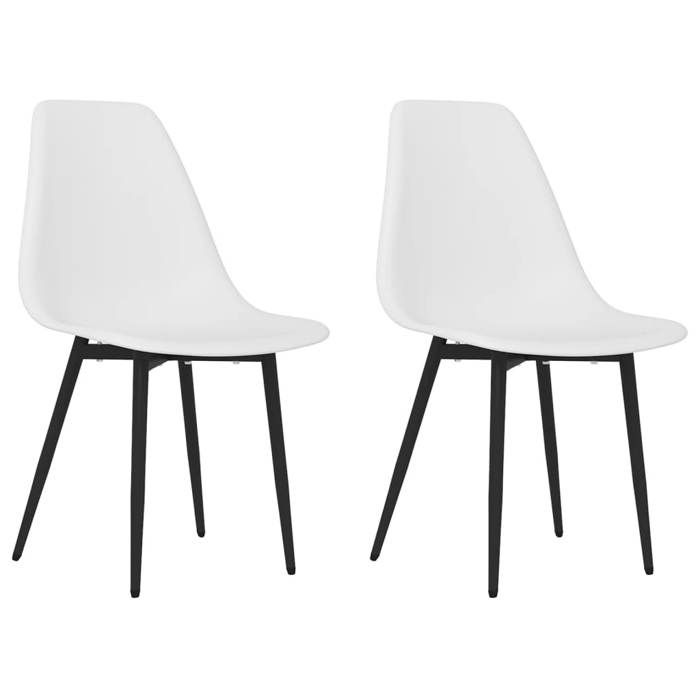 VidaXL 2x Chaises de Salle à Manger Sièges de Cuisine Chaises à Dîner Chaises de Repas Meubles de Cuisine Maison Intérieur 338042
