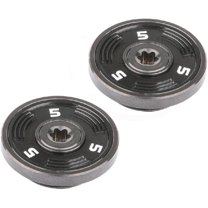 2pcs Black Golf Weights Replacement for Taylormade TP Reserve Putters 2.5g To 20g for Option