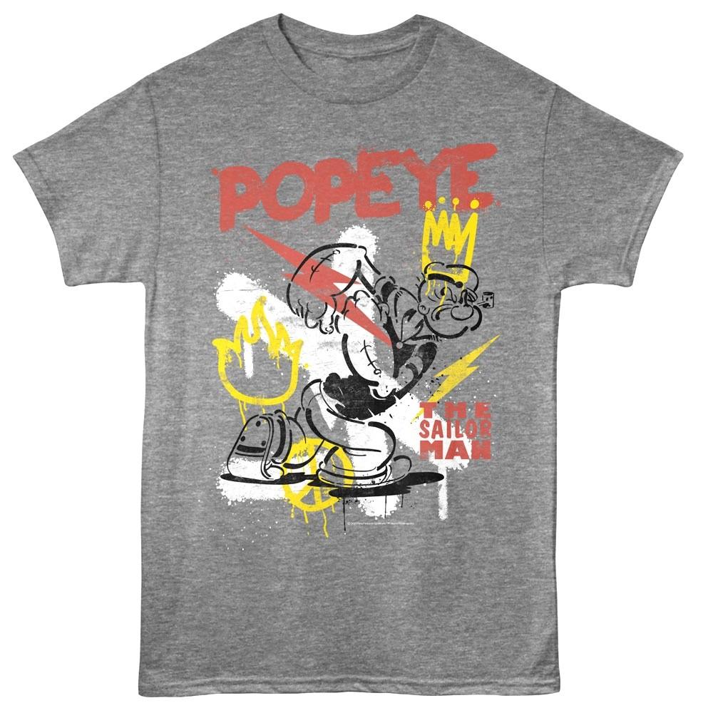 Popeye Sailor Man Graffiti Men T Shirt XXXXL
