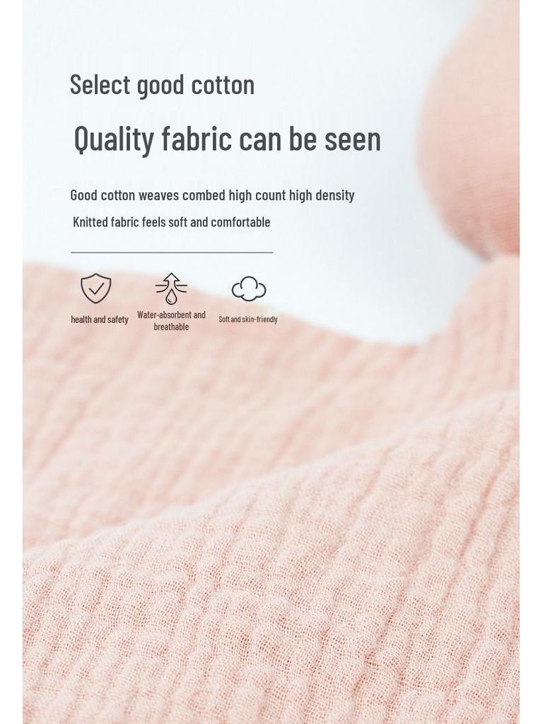 Aipinqi Dětská komfortní deka a bryndáček na slintání - Měkká bavlněná plyšová hračka na spaní