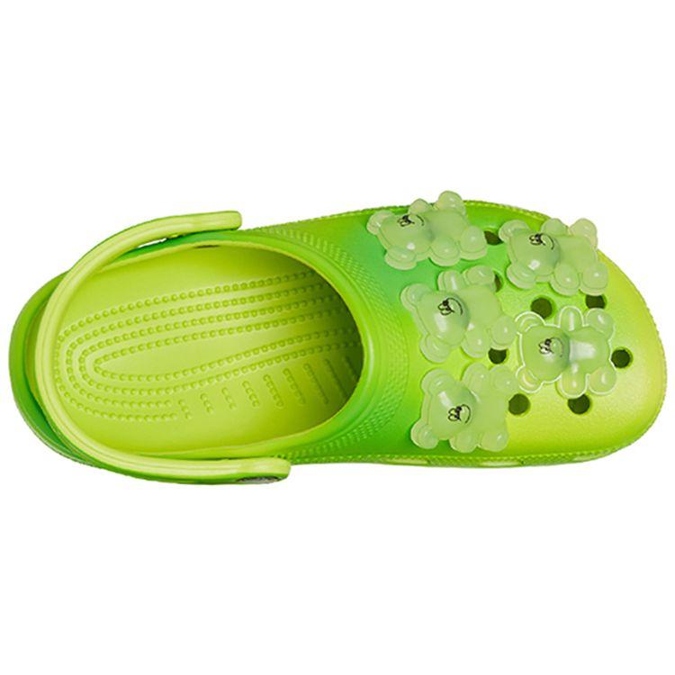 Lazy Oaf x Crocs Classic Clog Gooey Bear Baskets unisexes Vert givré-Alien-Vert 208169-90H