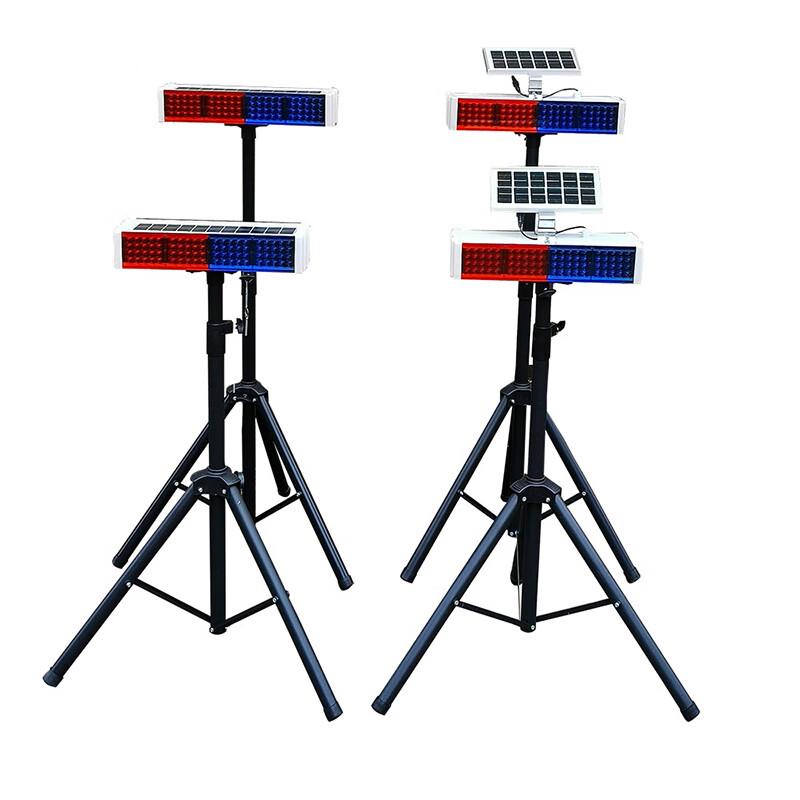 

Solar Powered LED Road Safety Warning Strobe Light
