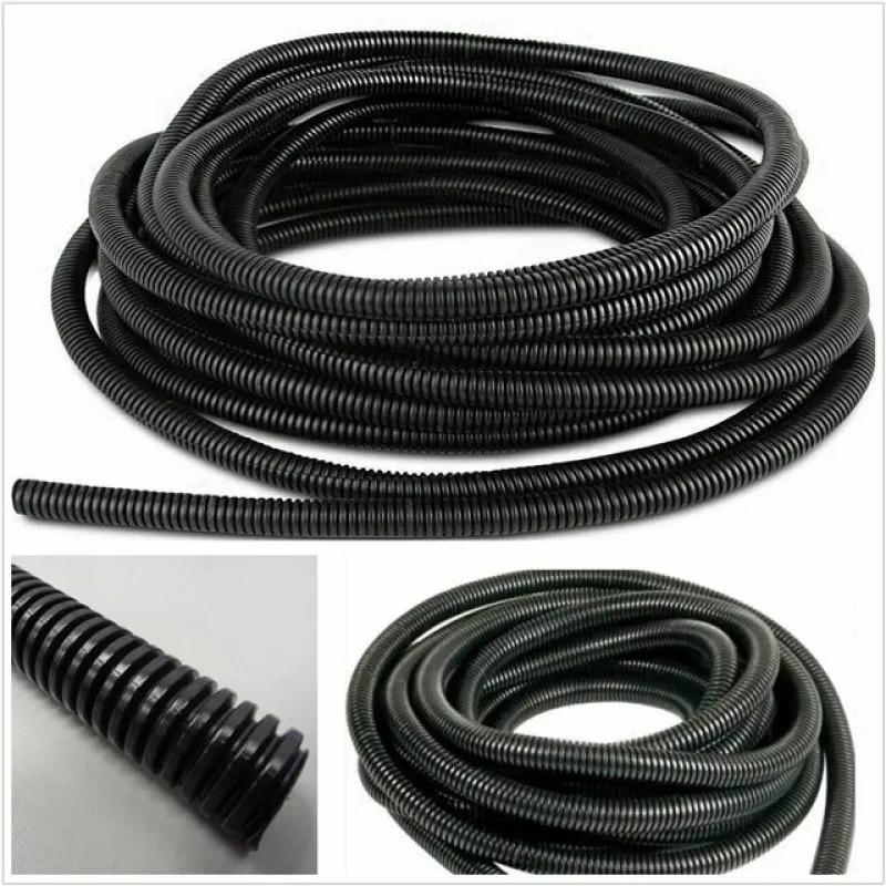 Car Audio Universal 65' Feet 3/8"Split Loom Wire Flexible Tubing Conduit Hose