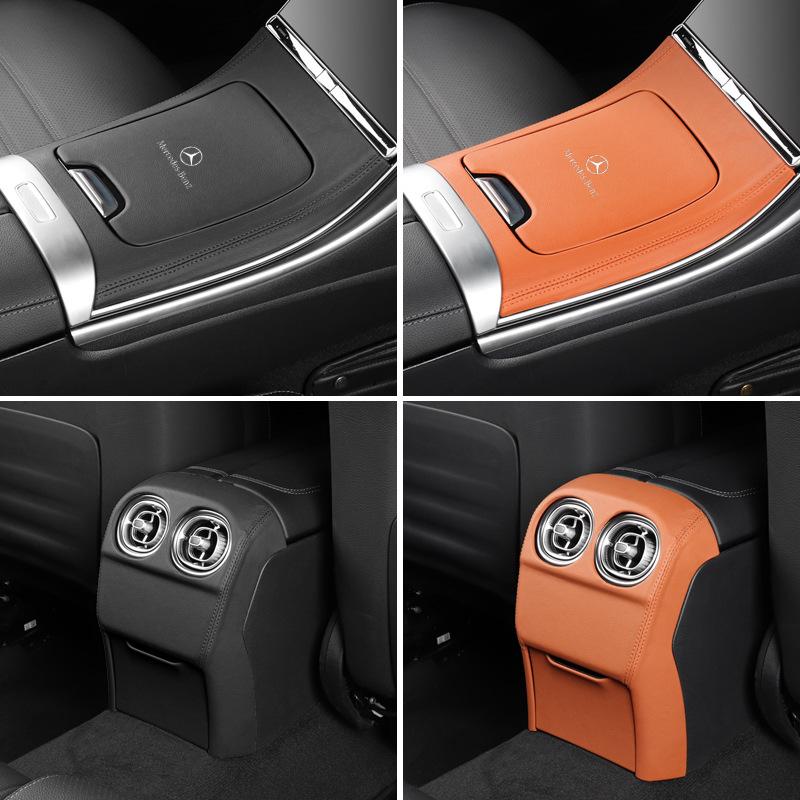 Mercedes-Benz GLC260L/GLC300 Mittelkonsolen-Schutzpanel - Kratzfestes Innenraum-Add-On.