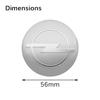 4PCS Opel Corsa Astra Antara Mokka Insignia Grandland Logo Car Steering Wheel Wheel Center Emblem Badge Sticker Decal Styling