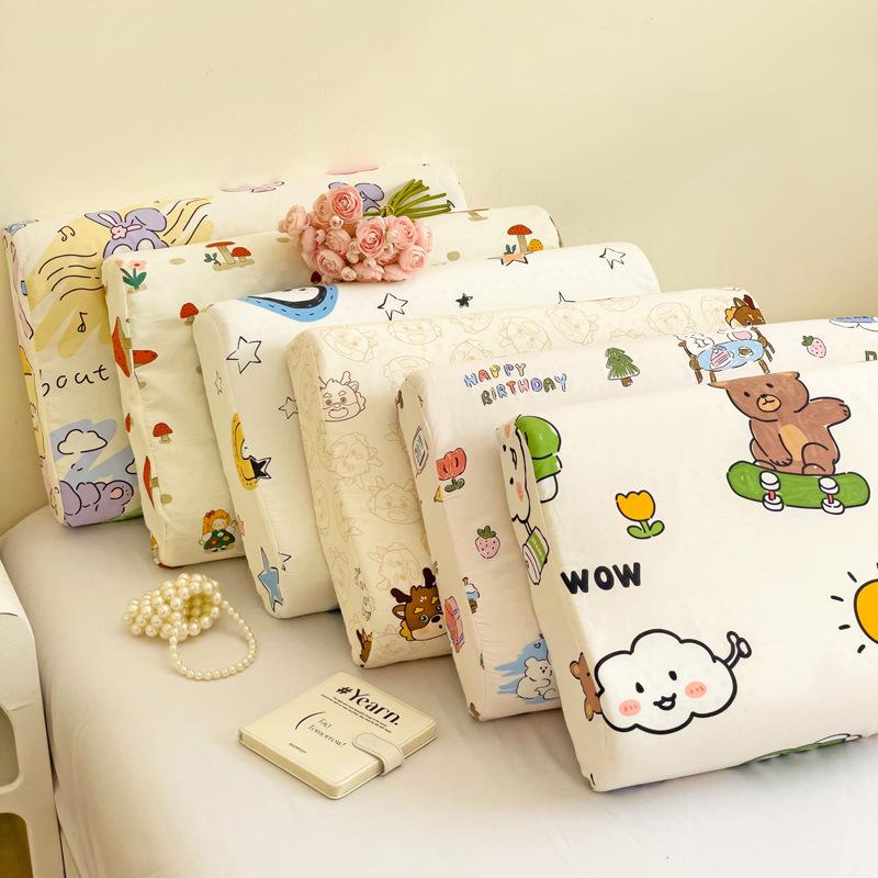 Adult Cotton Latex Pillowcase 40x60, Kids Pure Cotton Pillowcase 30x50, Memory Pillowcase 24x44