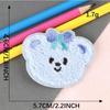 Self-Adhesive Cartoon Bear Embroidery Patch for DIY Scrapbook
