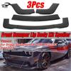 2012-2019 Dodge Challenger Främre Splitter Trestegs Läppkit