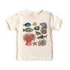Reef Creatures Ocean Wildlife Field Guide Unisex Adult Youth T-Shirt