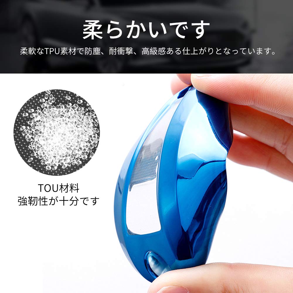 [BOMI] Compatible/replacement Suzuki key cover, Suzuki key chain, High-grade luster,