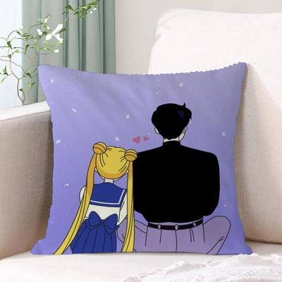Home and Decoration Sailor Moon Pillow Covers Decorative Cushion Personalized Gifts 45x45 Cushions Cover Pillows Sofa 50x50 Gift