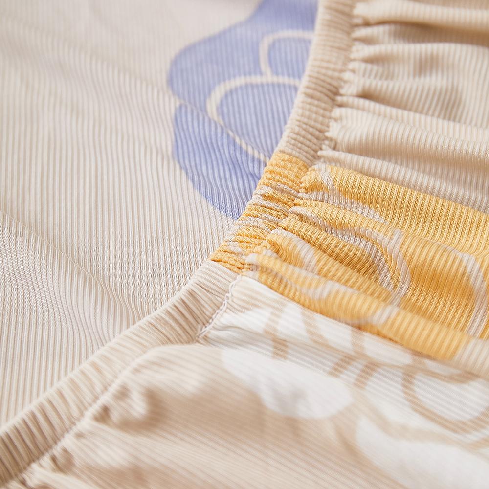 Summer Universal Stretch Sofa Cover Full Cover Cover Cute Print Sofa Towel Full Cover Ice Silk Thread Sofa Cushion