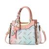 Pu Leather Shoulder Bag With Zipper Closure And Inner Pouch For Work