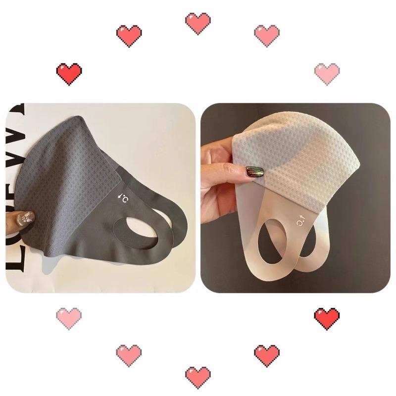 Newcomer 0.01 Ice Silk Waffle Masks: Women's UV Protection Summer Scarves