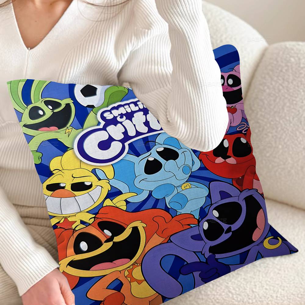 C-Critters C-CATNAP D-DOGDAY Anime Pillow Gift Home Office Decoration Bedroom Sofa Car Cushion Cover Case 45x45