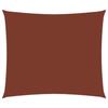 VidaXL Sun Sail Oxford Fabric Rectangular 2x3 M Terracotta