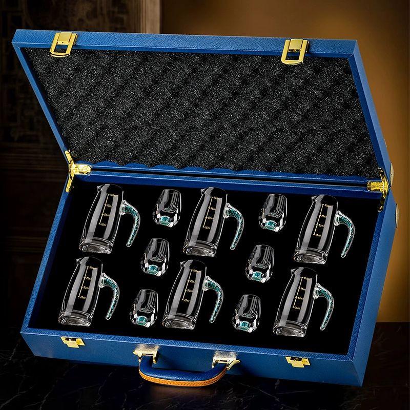 Роскошный хрустальный набор для байцзю