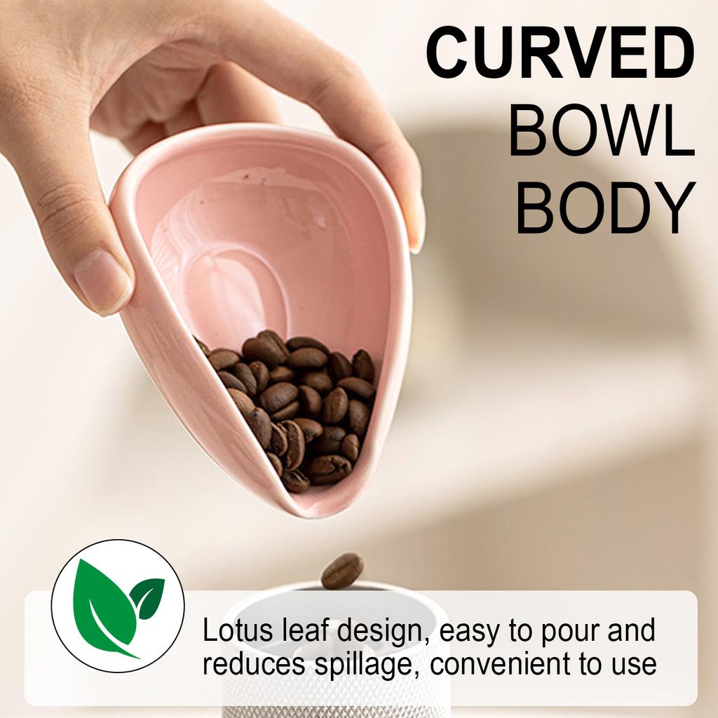 Coffee Bean Dosing Cup, RDT Spray Bottle Set, Ceramic Dosing Vessel Tray/Single Dose Measuring Tray Kit, Coffee Bar Accessories