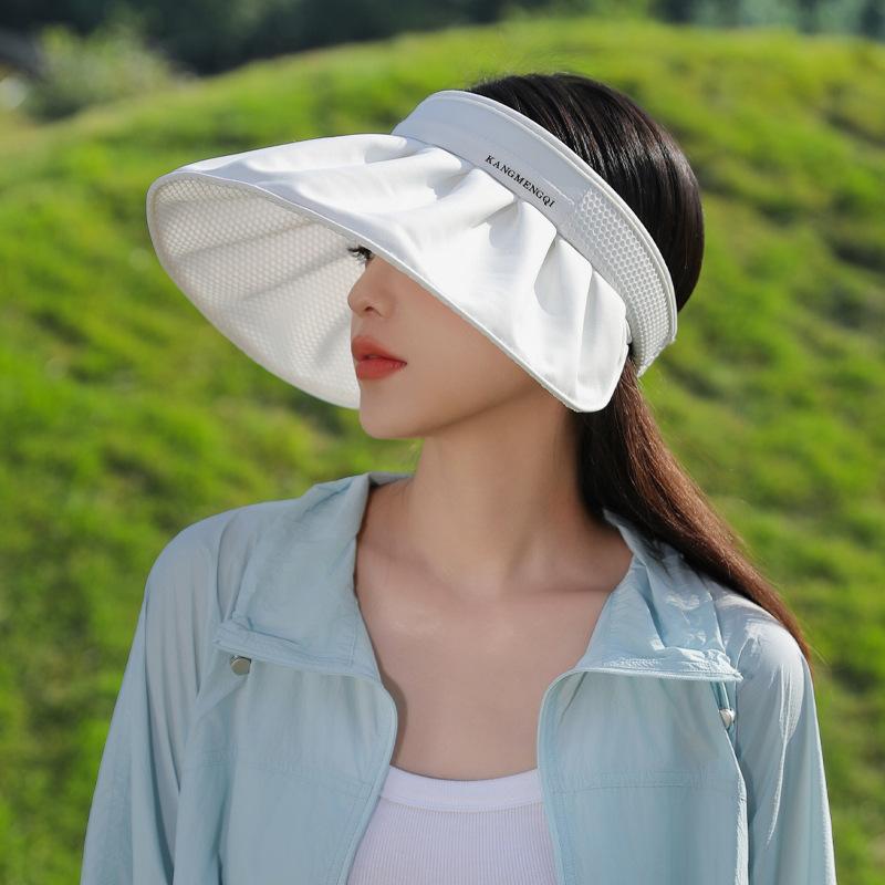 

Летняя шляпа женская модная универсальная сетчатая изоляционная шляпа с открытым верхом защита от солнца солнцезащитная шляпа летняя солнцезащитная шляпа average size