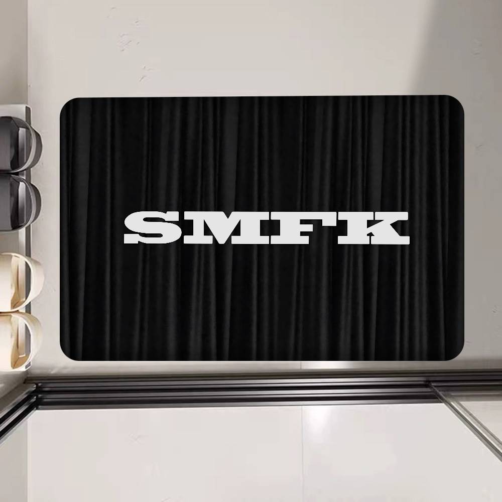 Fashion SMFK Entrance Door Mat Washable Non-Slip Living Room Sofa Chairs Area Mat Kitchen Welcome Doormat