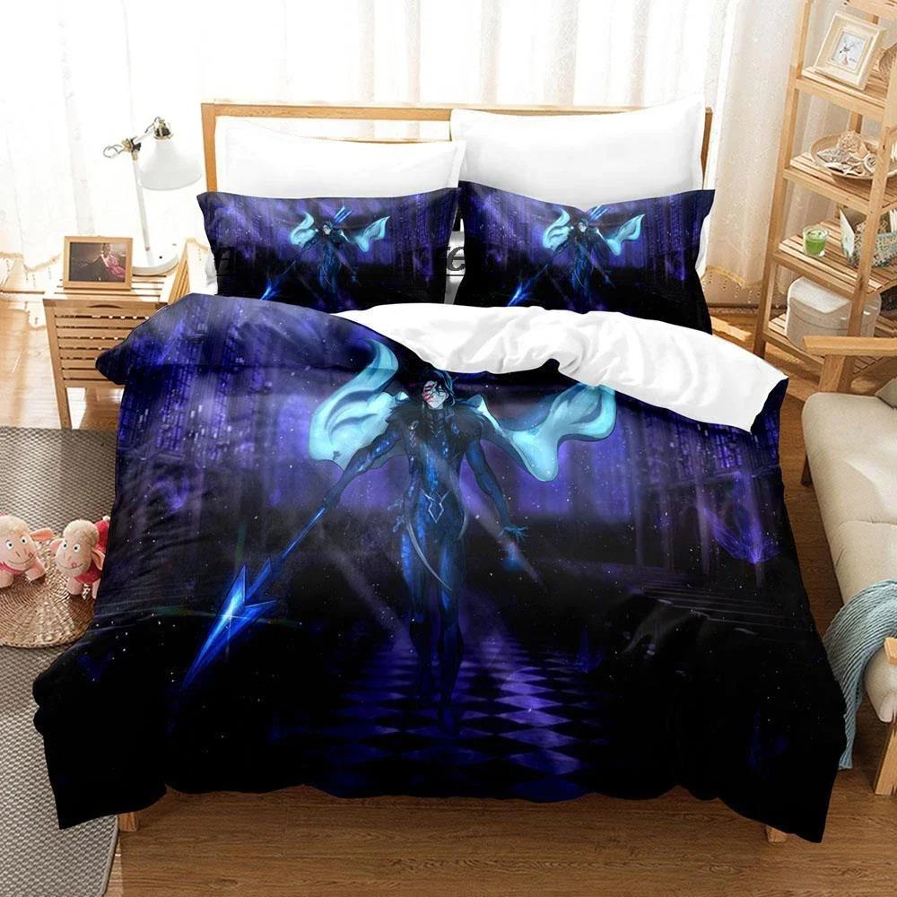 3D Print Kawaii Genshin Impact Pantalone Single Twin Full Queen King Size Aldult Boys Bedroom Duvet Cover Sets Cartoon