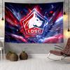 Losc Football Crest Tapestry, Unique Design Tapestry, Wall Decor for Bedroom,Livingroom, Playroom,Heartwarming Fan Holiday Gifts