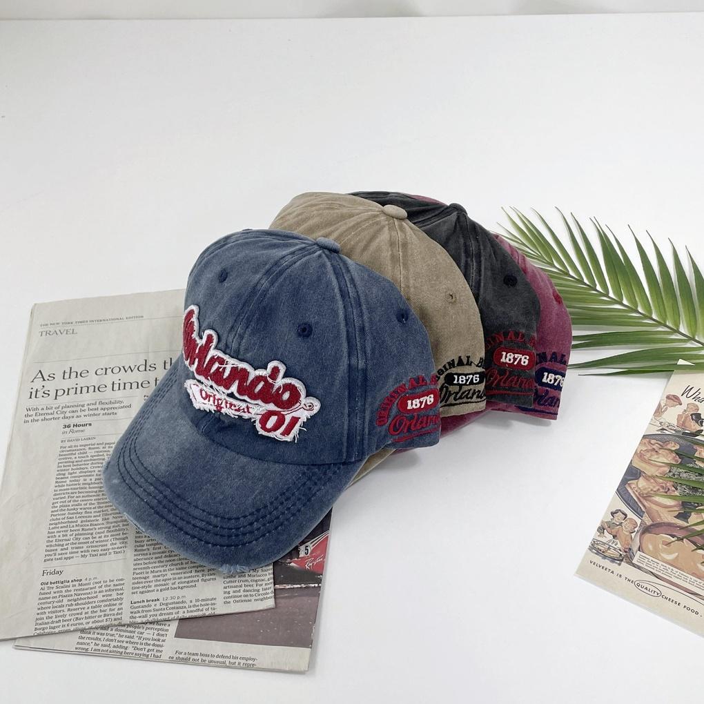 Women's Men's Daily Orlando Vintage Ball Cap Baseball Hat