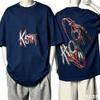 Korn For Fan Gift Tshirt Unisex Unisex Harajuku Oversized Unisex Short Sleeve Streetwear High Quality Couples Breathable Classic