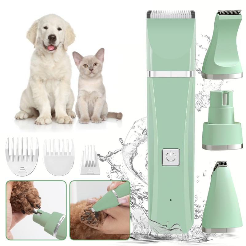 Dog Professional Pet Grooming Clipper Thick Fur Hair Trimmer Electric Shaver Kit
