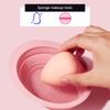 Foldable Silicone Makeup Brush Cleaning Bowl Powder Puff Washing Soft Mat Eyeshadow Brushes Clean Tools Scrubber Box