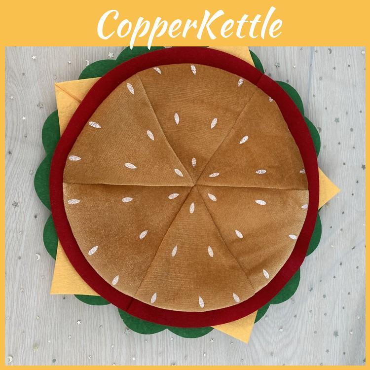 Fun And Whimsical Hamburger Hat Perfect For Parties Festivals And Photo Sessions