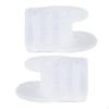 AShaped Toe Separator Flexible Pullon Spacer Cushioned Pedicure Item Transparent