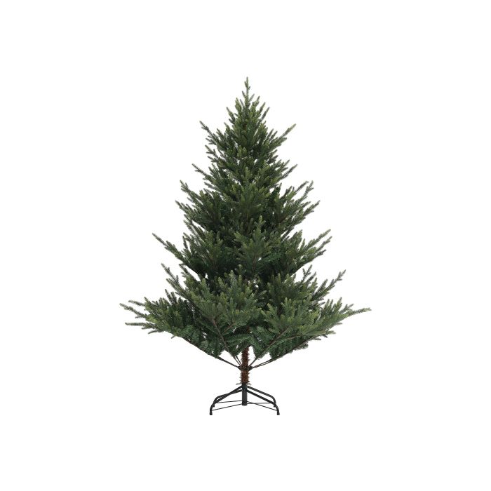 Arbre de Noël artificiel HOMCOM, 180 cm, 1046 branches, adapté aux décorations de Noël, usage intérieur, vert