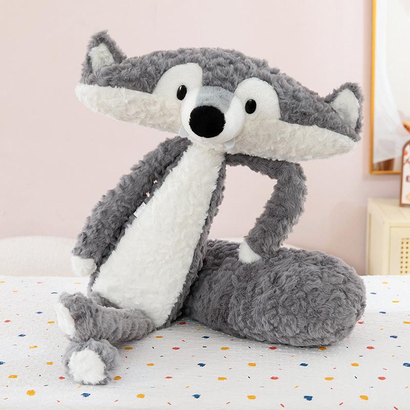 

Чао Де Ва Плюшевая кукла-подушка Серый волк для детей 40cm, 0.23kg