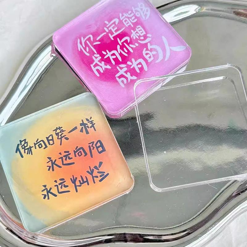 2 Stuks Diy Acryl Koelkastmagneten Blanco Koelkast Rechthoekige Sticker Keuken Kantoor Decor Creatief Verjaardag Diy Knutsel Cadeau