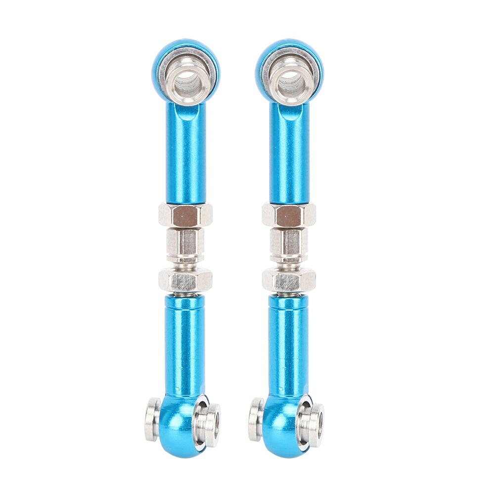 2pcs Front Upper Suspension Arm Steering Linkage Rod Link Fit for 1Celsius14 144001 RC Car