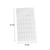 50x Storage Container Stickers Sheet Blank Diamond Painting Labels Easy Peel Off Decals for Marking