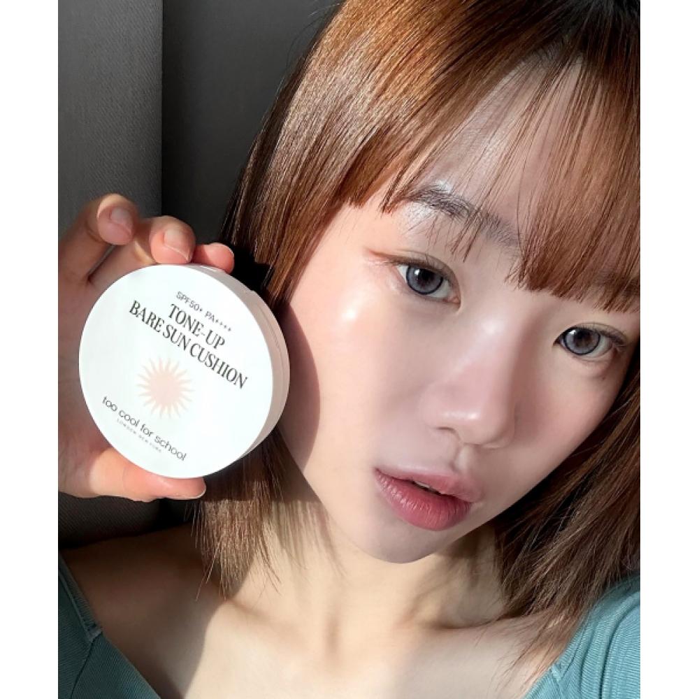Too Cool For School Tone Up Bear Sun Cushion  Spf50+ Pa++++ 
