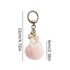 1 piece of smooth touch butterfly bow rabbit ear decoration daily necessities plush keychain accessory