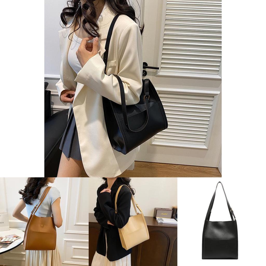 Stylish Retro Large Capacity Tote Bag For Women Perfect For Spring Summer 2024